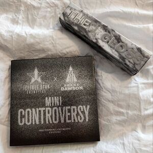 Jefree Star mini eye palette and lip gloss bundle